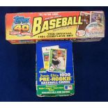 Trade cards, Topps, 40 Years of Baseball Official 1991 set of 792 cards in unopened original box,