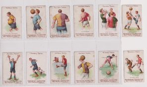 Cigarette cards, Faulkner's, Football Terms 1st Series (set, 12 cards) (most with minor faults,