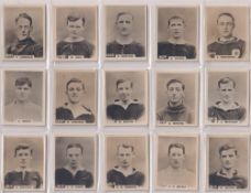 Cigarette cards, Phillips, Footballers (All Address, Pinnace) nos 1601-1700, (complete run of all