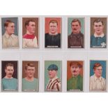 Cigarette cards, Cohen, Weenen, Owners, Jockeys, Footballers, Cricketers, Series 3 (set, 20 cards,