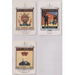 Trade cards, Whitbread's, Inn Signs, 3 single card issues, 'The Startled Saint', 'The Railway' & '