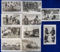 Postcards, Eskimos, a collection of 10 French printed Missionary Cards, various series inc.