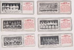 Trade cards, Typhoo, Famous Football Clubs. 1st & 2nd Series (both complete, 24 cards in each),