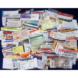 Football tickets, a collection of approx. 400 modern match tickets, mostly 1990's onwards, many