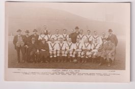 Postcard, Football, Clapton Orient FC, photographic teamgroup 1923-24 (unused, vg) (1)