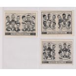 Trade cards, Barratt's, Football Team Folders, English League Division 1, Portsmouth FC, three