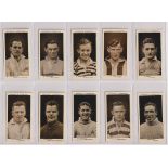 Cigarette cards, 2 sets, Mitchell's, Scottish Footballers (50 cards) & John Sinclair, Well Known