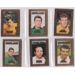 Trade cards, A&BC Gum, World Cup Footballers 1970 (set, 37 cards) (gen gd)