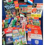 Football programmes, Wales, a collection of 44 programmes, homes (31) & aways (13) inc. homes v