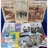Sport, selection of items inc. British Game Athletics programme White City 1949, three Harlem