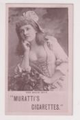 Cigarette card, Muratti, Actresses, Collotype, 'P' size, type card, Miss Maude Boyd (gd) (1)