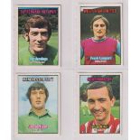 Trade cards, A&BC Gum, Footballers, (Orange 85-169) (set, 85 cards) (vg, checklist unmarked) (85)