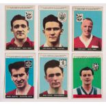 Trade cards, A&BC Gum, Footballers (Planet, 1-46) (set, 46 cards, including early Bobby Charlton