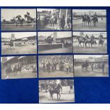 Postcards, Olympics, Stockholm 1912, 10 Official RP cards, Equestrian events, Steeple chase two