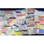 Football tickets, a collection of 300+ match tickets 1990/2000's, wide range of clubs inc.