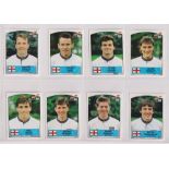 Trade stickers, Football, Panini, Euro 88 (set of 267 stickers in sleeves) (vg)