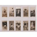 Cigarette cards, Pattreiouex, Footballers in Action (set, 78 cards) (gd/vg)