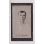 Cigarette card, Smith's, Footballers (Brown Back), type card, no 16, Steve Bloomer, Derby County (
