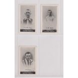 Cigarette cards, Football, Cohen Weenen & Co, Heroes of Sport, 3 type cards, W Place (Jun.),