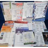 Football Team Sheets, a collection of approx. 560 modern team sheets, mostly 2000 onwards, many