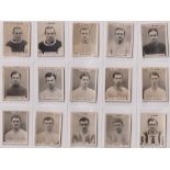 Cigarette cards, Phillips, Footballers (Brown oval back), 'K' size (73/112) (mostly gd)