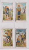 Trade cards, Pascall's, Boy Scout Series, 4 cards, all with 'Fruit Bon-Bons' backs, Carrying