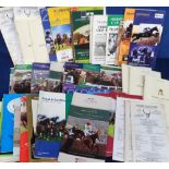 Horse Racing, Racecards, a collection of 200+ racecards, 1980's onwards, Flat & National Hunt,