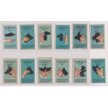 Trade cards, Edmondson's, Throwing Shadows on the Wall (set, 12 cards) (gen gd)
