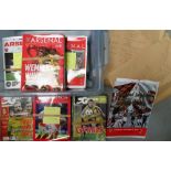 Football Programmes, Arsenal, comprehensive collection of home programmes for 2013/14, 14/15 & 15/16