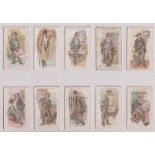Cigarette cards, Gallaher, Votaries of the Weed, (set, 50 cards) (sl staining, mixed condition,