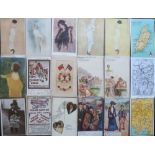 Postcards, a mixed subject collection of approx. 50 cards inc. social history, advertising,