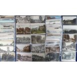 Postcards, a Hertfordshire selection of approx. 198 cards, with RPs of Goffs Oak, Market Place St