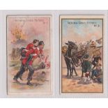 Cigarette cards, Taddy, Victoria Cross Heroes, two type cards, no 5 & no 31 (both with slight