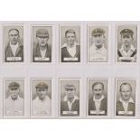 Cigarette cards, Cohen Weenen, Cricketers, (set, 25 cards) (few sl marks, gen gd/vg)