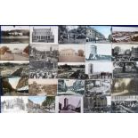 Postcards, a Bristol collection of approx. 100 cards with RPs of Bristol Tramway illuminated tram