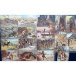 Postcards, Australia, a selection of 17 scarce Tuck Oilette cards in sets of 6 inc. 'Australia