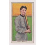 Cigarette card, USA, ATC, Baseball Series, T206, type card, 'Sweet Caporal Cigarettes (New Base Ball