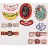 Beer labels and stoppers, a mixed selection of 2 vertical oval beer labels, Challis & Allen,