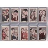 Cigarette cards, Wix, Film Favourites, 3rd Series (set, 100 cards) (vg)