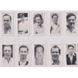 Trade cards, Cricket, four sets, Kane 1956 Cricketers 1st & 2nd Series (25 cards in each, vg) &