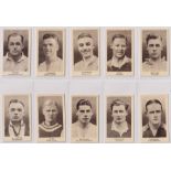 Cigarette cards, Football, United Services Manufacturing Co, Popular Footballers (set, 50 cards)