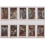 Cigarette cards, Taddy, Coronation Series (set, 30 cards) (gen gd)