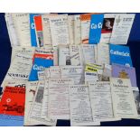 Horseracing, a collection of approx. 100, 1960's, racecards, various courses inc. Ascot, Ayr,