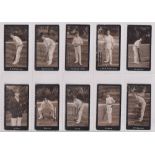 Cigarette cards, Smith's, Cricketers (1-50) (set, 50 cards) (most with slight edge knocks o/w gen