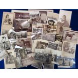 Photographs, approx. 80 b/w images of animals dating from approx. 1880 to 1930 to include ponies and