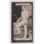 Cigarette card, Clarke's, Cricketers Series, type card, no 14 C.B. Fry (gd) (1)