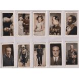 Cigarette cards, Stephen Mitchell & Son, A Gallery of 1935 (set, 50 cards) inc. Walt Disney, Joe