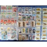 Trade cards, selection of 250+ cards, various issuers & subjects inc. Poppleton's, Salmons Tea,