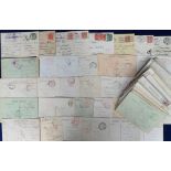 Postcard/Postal History, a collection of approx. 168 postmarks, mostly censor marks, German Feld