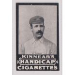 Cigarette card, Kinnear's, Australian Cricket Team, type card, W. Howell (gd) (1)